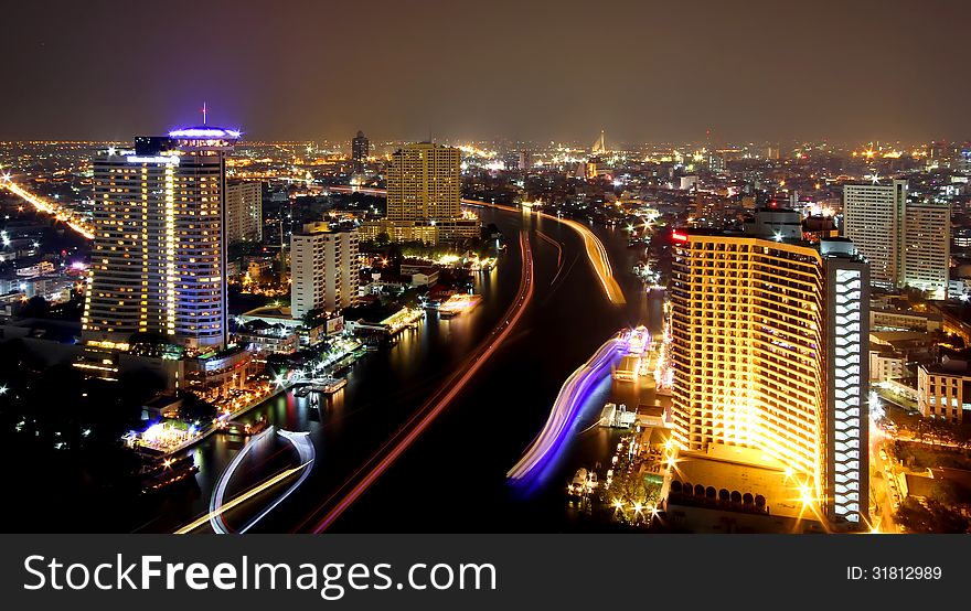 Bangkok cityscape