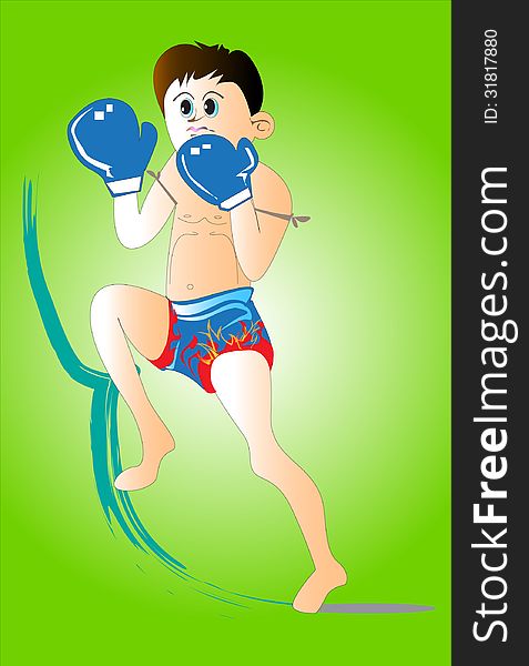 The graphic image is a work of art and comics. The martial arts. And boxing. Is Thailand's national sport is popular around the world. Green background.
Kelley Blue with a paintbrush. The graphic image is a work of art and comics. The martial arts. And boxing. Is Thailand's national sport is popular around the world. Green background.
Kelley Blue with a paintbrush.