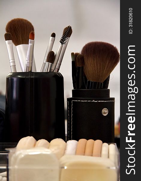 Image of professional cosmetic brush