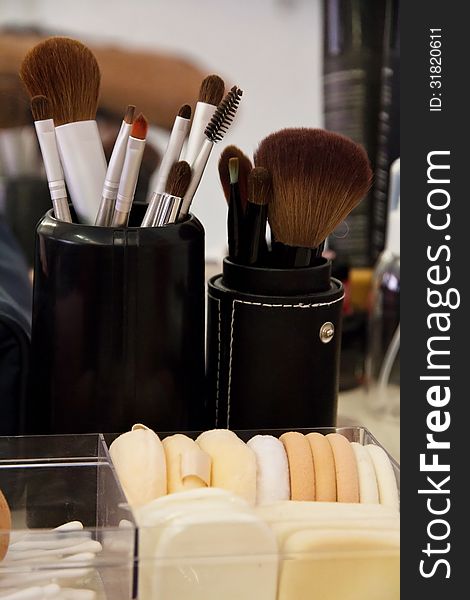 Professional cosmetic brush