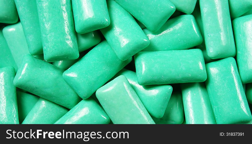 Chewing gum texture or background