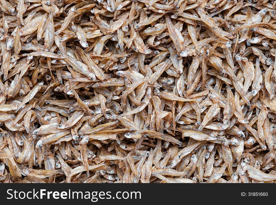 Dried Small Fish Can Be Cooking By fried