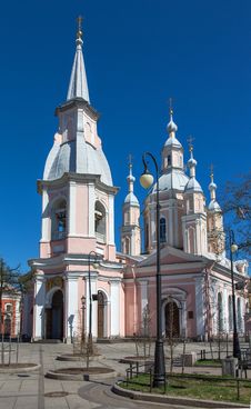 Saint Andrew S Cathedral In Saint Petersburg Royalty Free Stock Image Saint Andrew S Cathedral In Saint Petersburg Royalty Free Stock Image