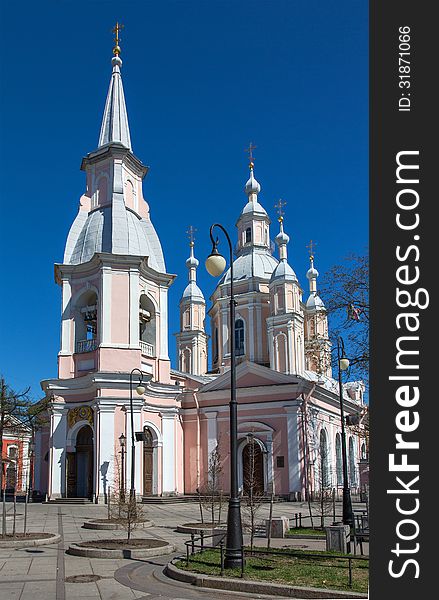 Saint Andrew S Cathedral In Saint Petersburg