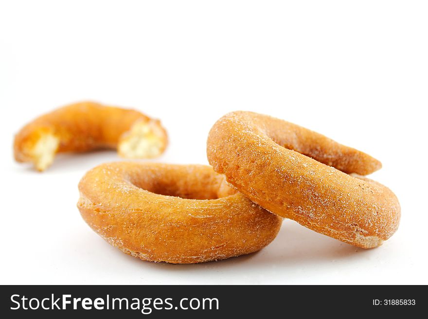 Delicious donuts that are excellent for a snack.