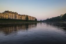 Early Morning In Vilnius Royalty Free Stock Photo
