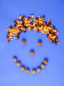Candy Corn Head Stock Image Candy Corn Head Stock Image