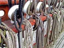 Sailship Ropes Stock Images Sailship Ropes Stock Images