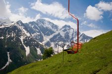 Rope-way Royalty Free Stock Images Rope-way Royalty Free Stock Images