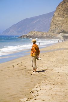 Retirement On The Beach Royalty Free Stock Photos Retirement On The Beach Royalty Free Stock Photos