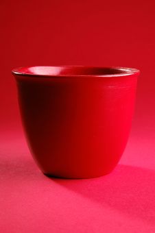 Red Vessel Royalty Free Stock Photo