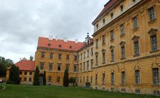 Cloister In Louka Royalty Free Stock Image Cloister In Louka Royalty Free Stock Image
