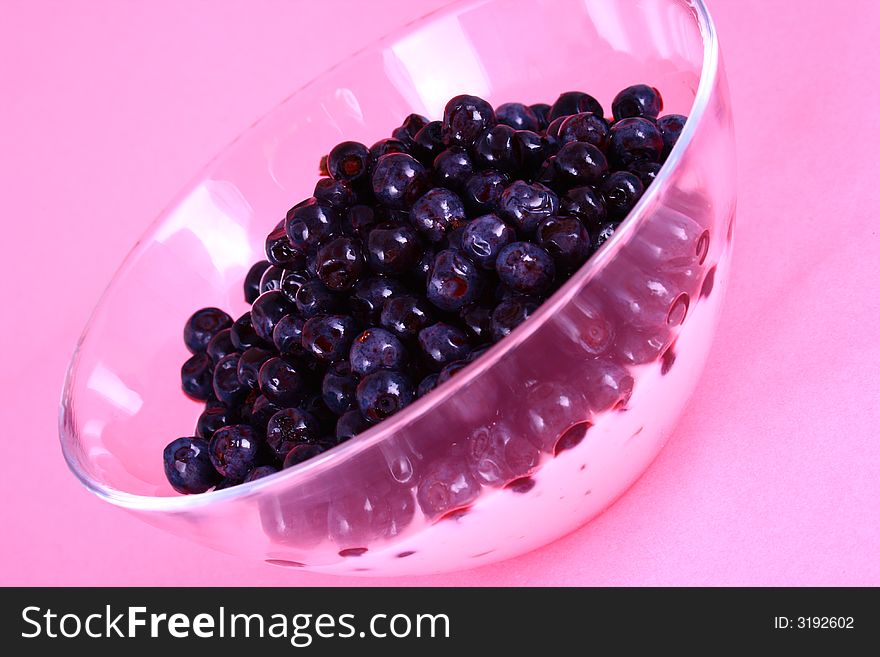 Healthy breakfast of yogurt and berries. Healthy breakfast of yogurt and berries