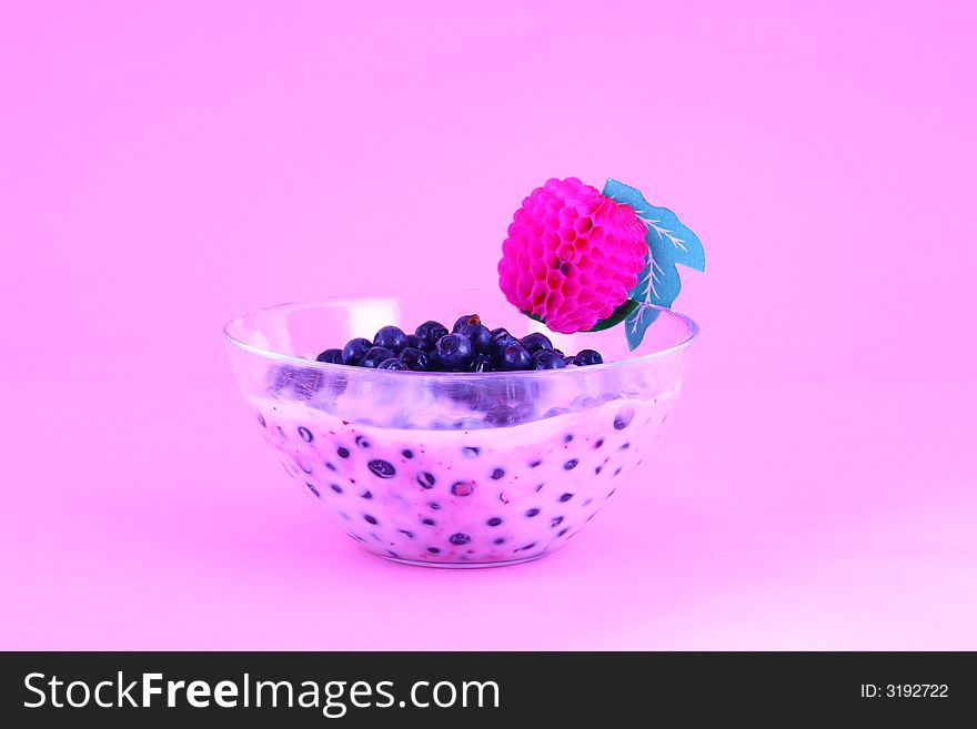 Yogurt Blueberries