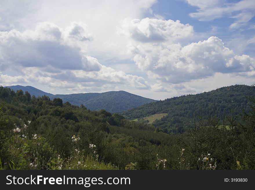 Scenery of nature in Poland