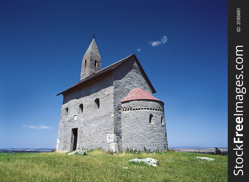 Romanesque church, Drazovce, Slovakia, Europe