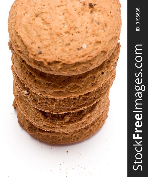 Tower from biscuits