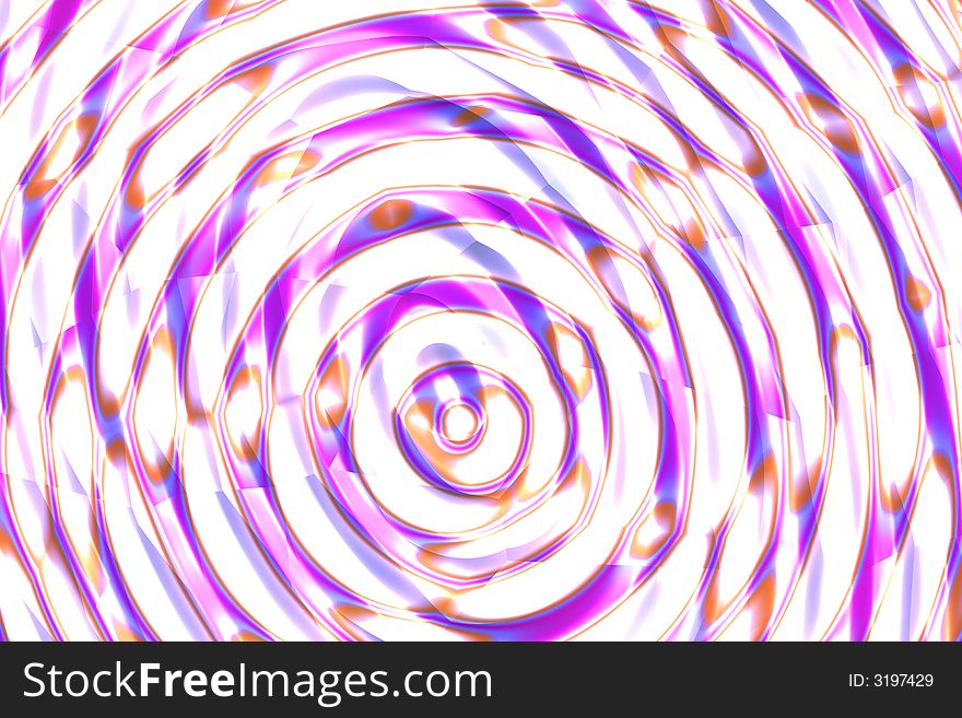 Abstract composition, spiral