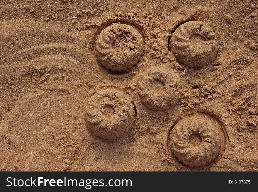 Sand - outdoors, nature and abstract picture. Sand - outdoors, nature and abstract picture