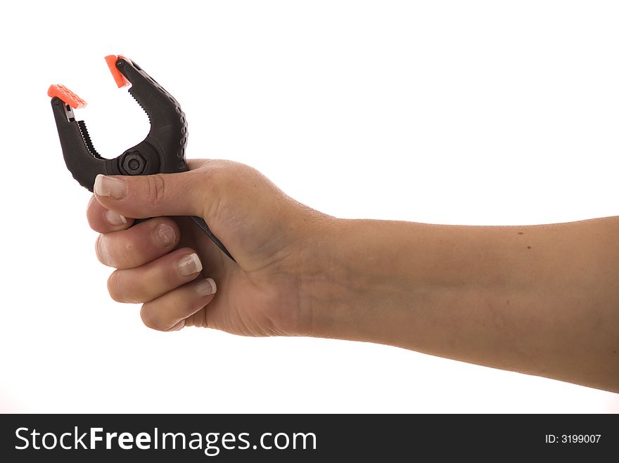 Hand And Clip