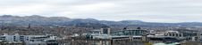 Panoramic View From Above On Edinburgh, UK Stock Photography