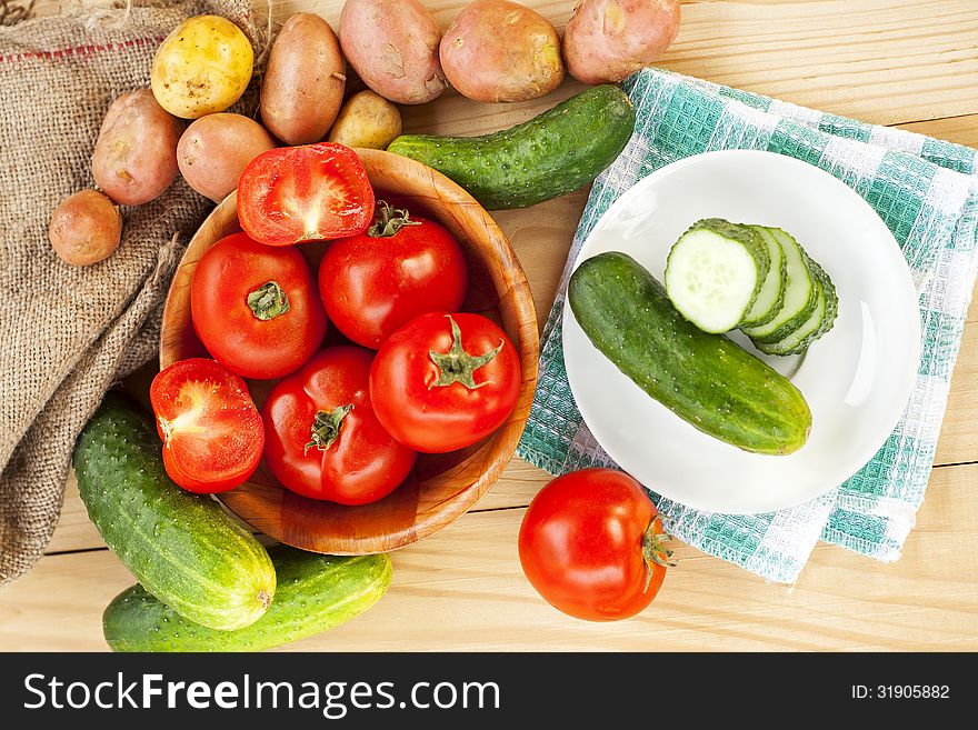 fresh vegetables-healthy natural food