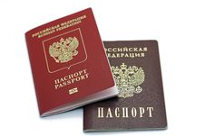 Documents Confirming Their Identity. Passport Of The Citizen Of The Russian Federation And The Passport Of A Citizen Of The Russia Royalty Free Stock Photo Documents Confirming Their Identity. Passport Of The Citizen Of The Russian Federation And The Passport Of A Citizen Of The Russia Royalty Free Stock Photo