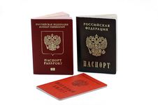 Documents Confirming Their Identity. Passport Of The Citizen Of The Russian Federation And The Passport Of A Citizen Of The Russia Royalty Free Stock Photo Documents Confirming Their Identity. Passport Of The Citizen Of The Russian Federation And The Passport Of A Citizen Of The Russia Royalty Free Stock Photo