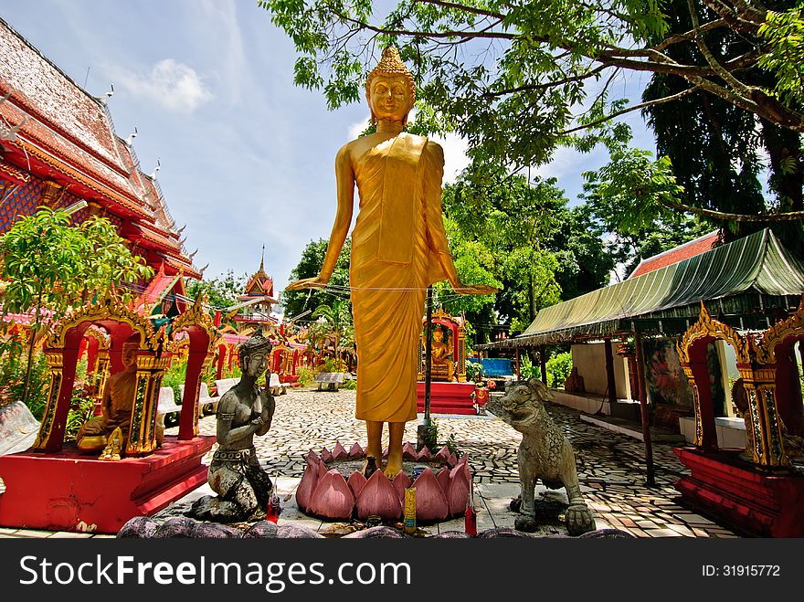 Oldest temple on Phuket island in Thailand. Oldest temple on Phuket island in Thailand