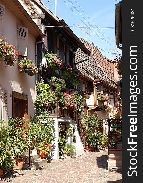 Streets In Eguisheim