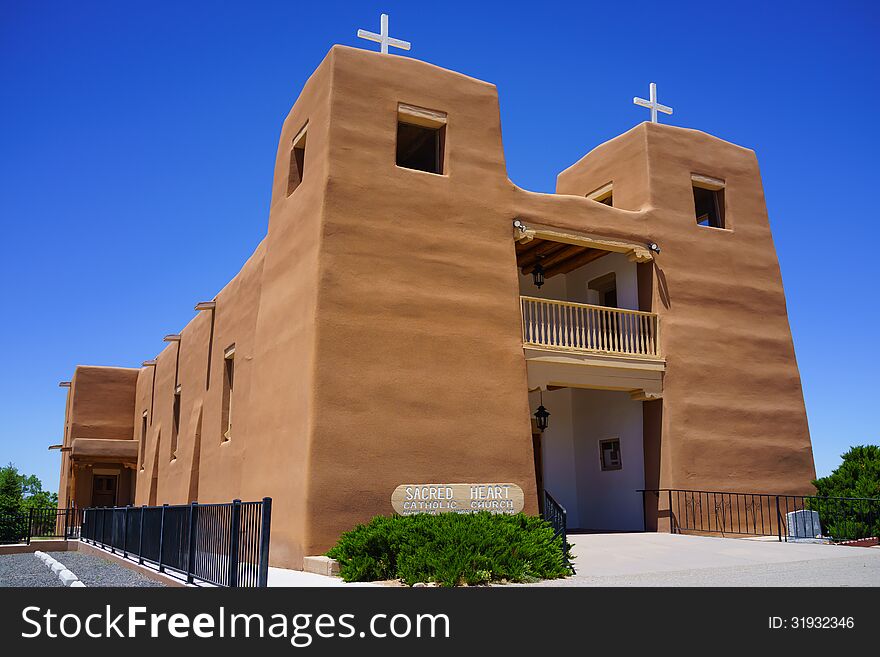Sacred Heart Catholic Church Nambe Pueblo