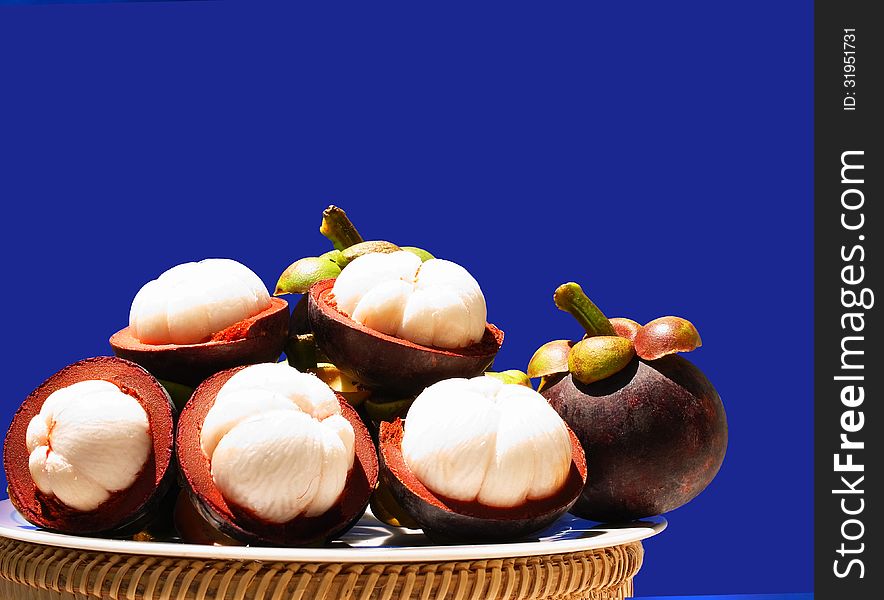 Mangosteen is a popular fruit for Asian. It has been dubbed 'Queen of Fruits'.