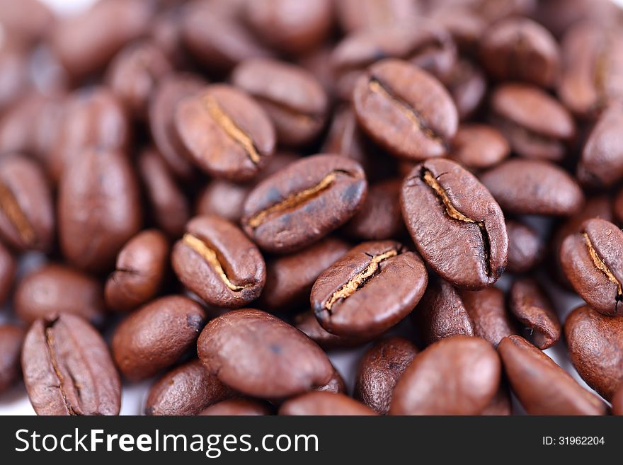 Roasted Coffee Beans, Can Be Used As A Background