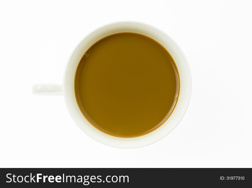 Coffee Cup On White Background