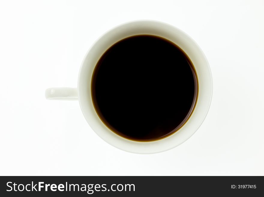 Coffee Cup On White Background