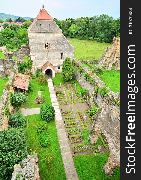Picture taken at a former Cistercian monastery from CÃ¢rÅ£a, Sibiu, Transylvania, Romania, Europe. Picture taken at a former Cistercian monastery from CÃ¢rÅ£a, Sibiu, Transylvania, Romania, Europe.