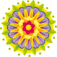 Floral Mandala Stock Photo Floral Mandala Stock Photo
