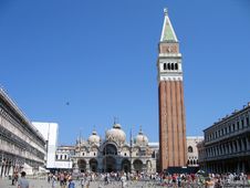 San Marco’s Square – Venice, Italy Stock Photos