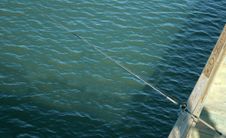 Fishing Pole Royalty Free Stock Photography Fishing Pole Royalty Free Stock Photography