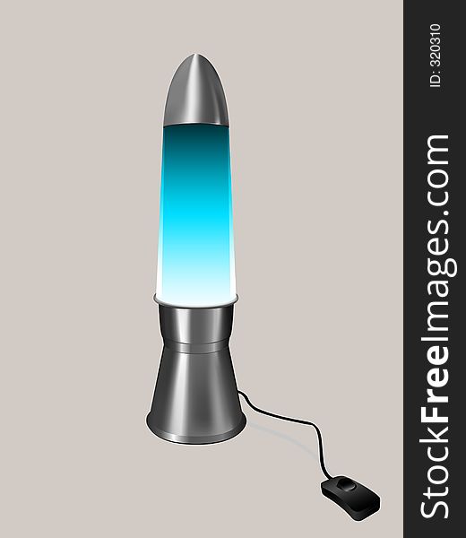 Illustration of Lava Lamp. Illustration of Lava Lamp