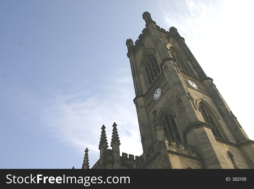Liverpool Church Clock Tower