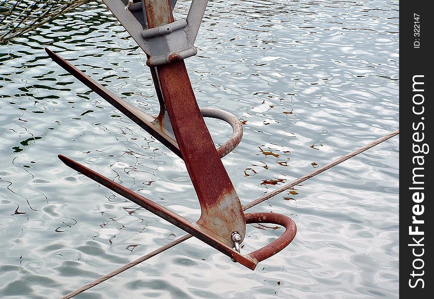 Anchor of a sailship