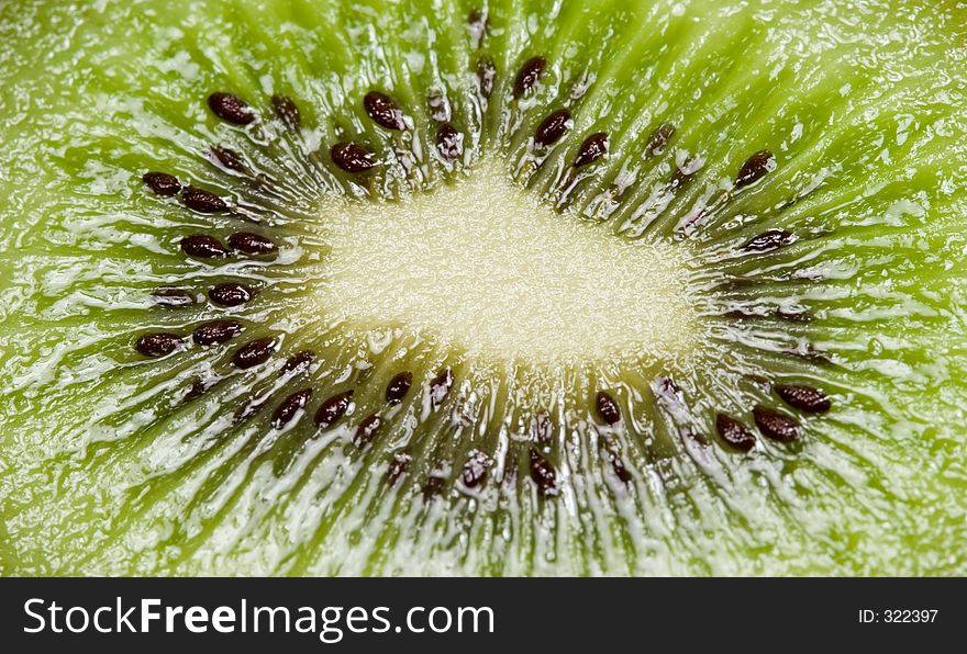 Kiwi closeup