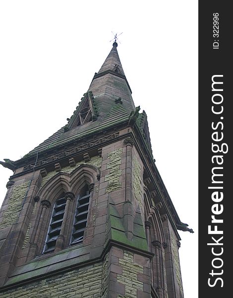 Sandston Church Spire In Devon