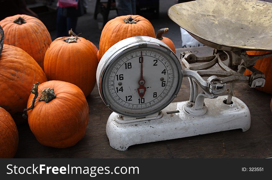 Pumpkins To Be Weighed