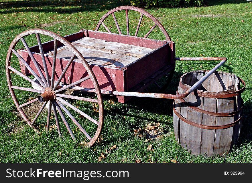 Antique Hand Cart