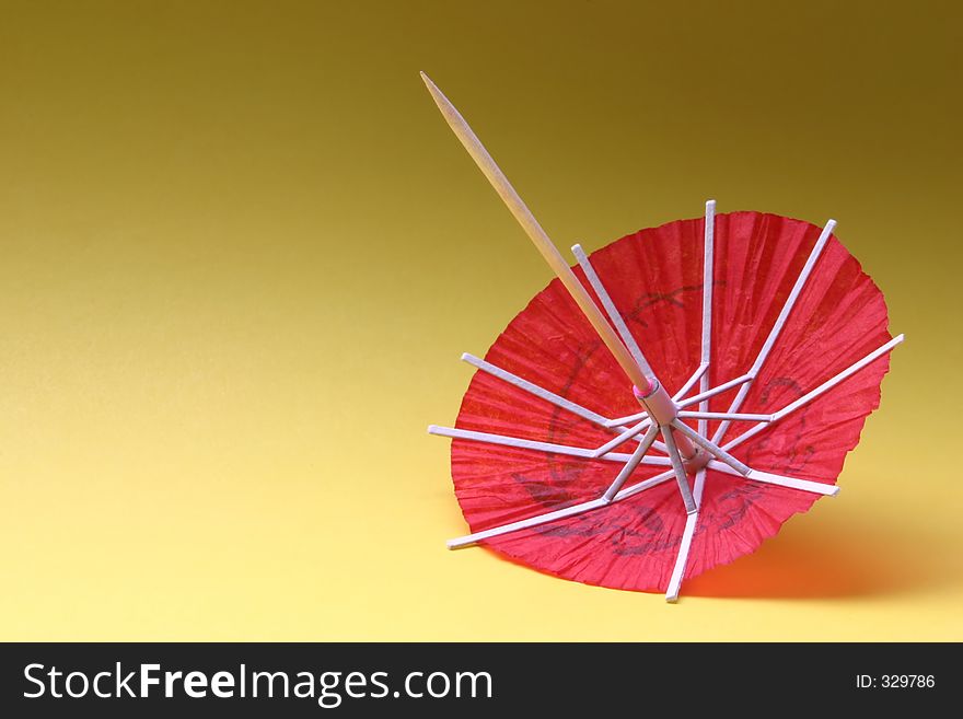 Cocktail Umbrella - Red