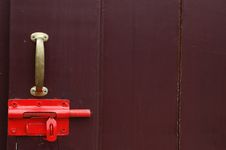 Latch Lock Royalty Free Stock Photos Latch Lock Royalty Free Stock Photos