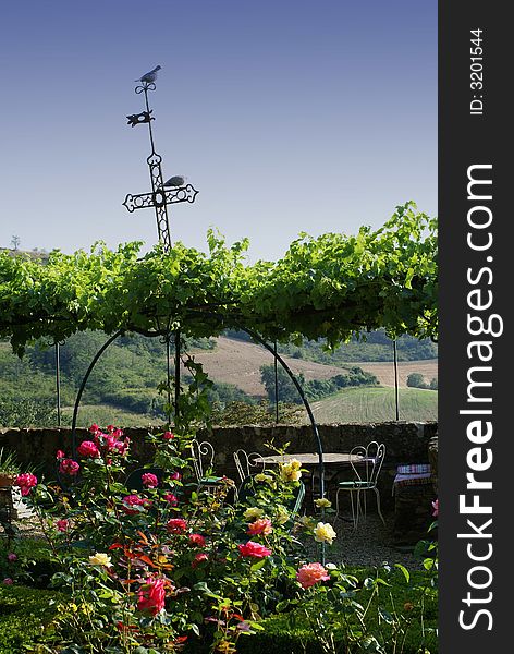 Formal Garden In Provence