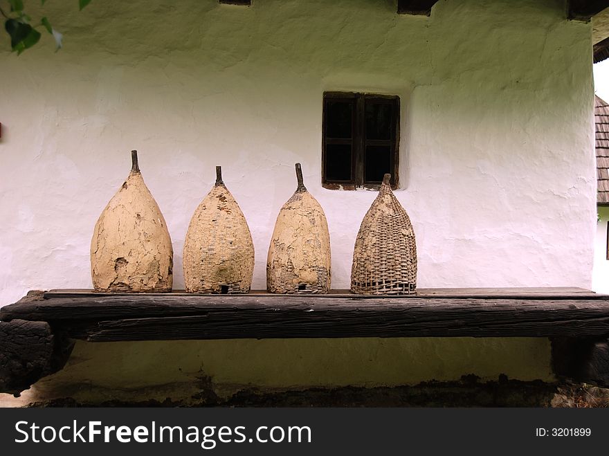 Hives at the Bran Museum. Hives at the Bran Museum